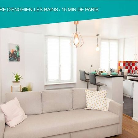 Coeur De Ville Enghien Les Bains - 2 Pieces Lumineux Et Chaleureux - 15 Min De Paris エクステリア 写真
